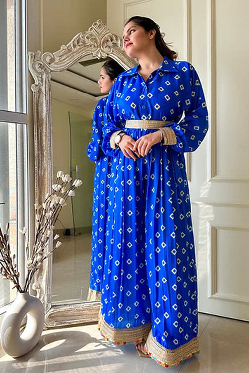 Tahira Bandhni Fusion Jumpsuit